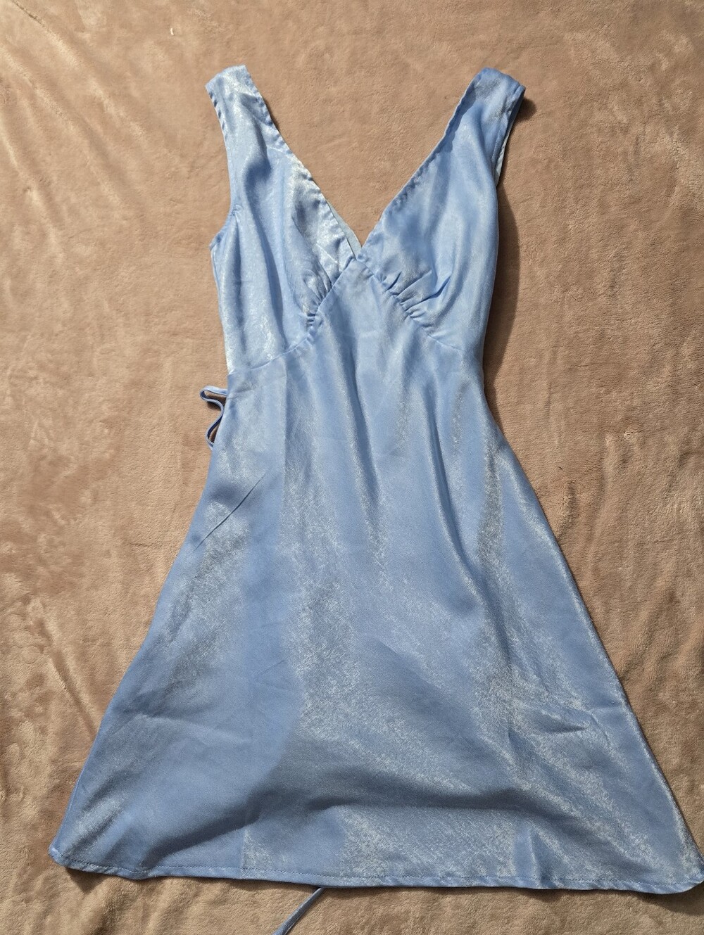 Peppermayo Blue Audrey Vintage Slip Dress - Size US 2 - Picture 2 of 6